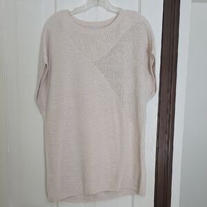 Barefoot Dreams Cream Crew Neck Sweater